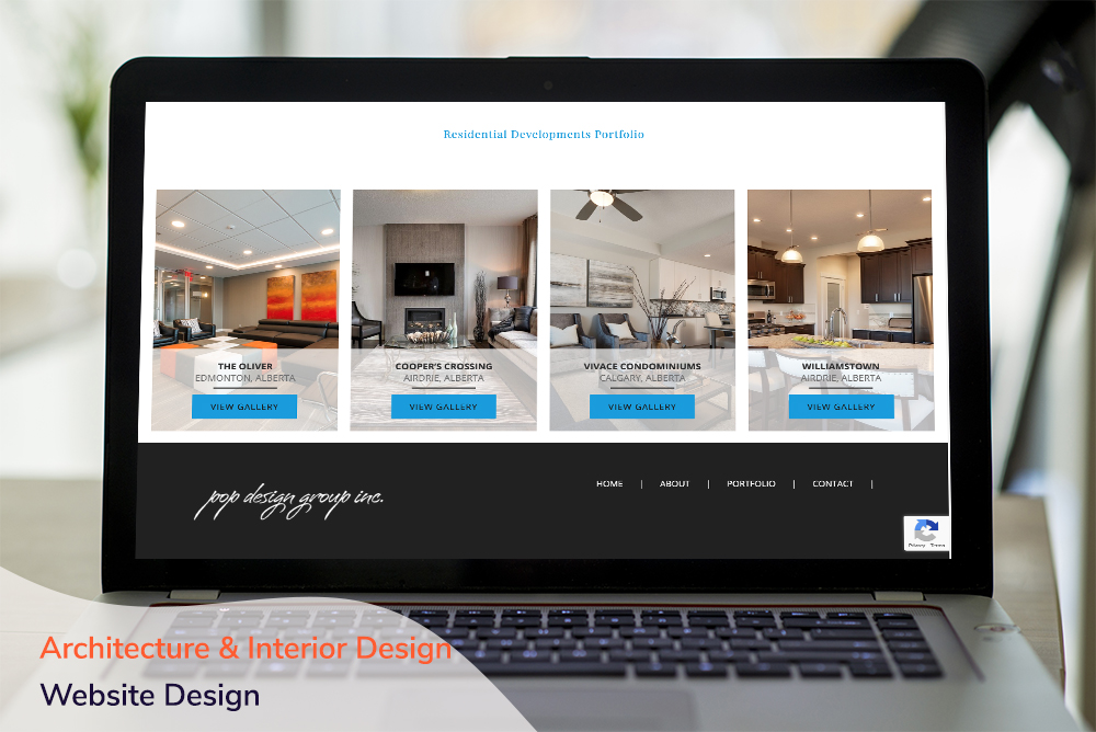 Architecture & Interior Design Website Design