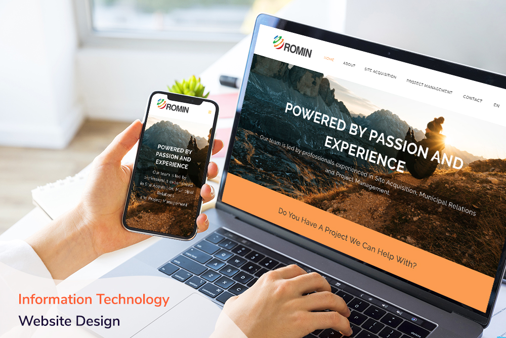 Information Technology Website Design